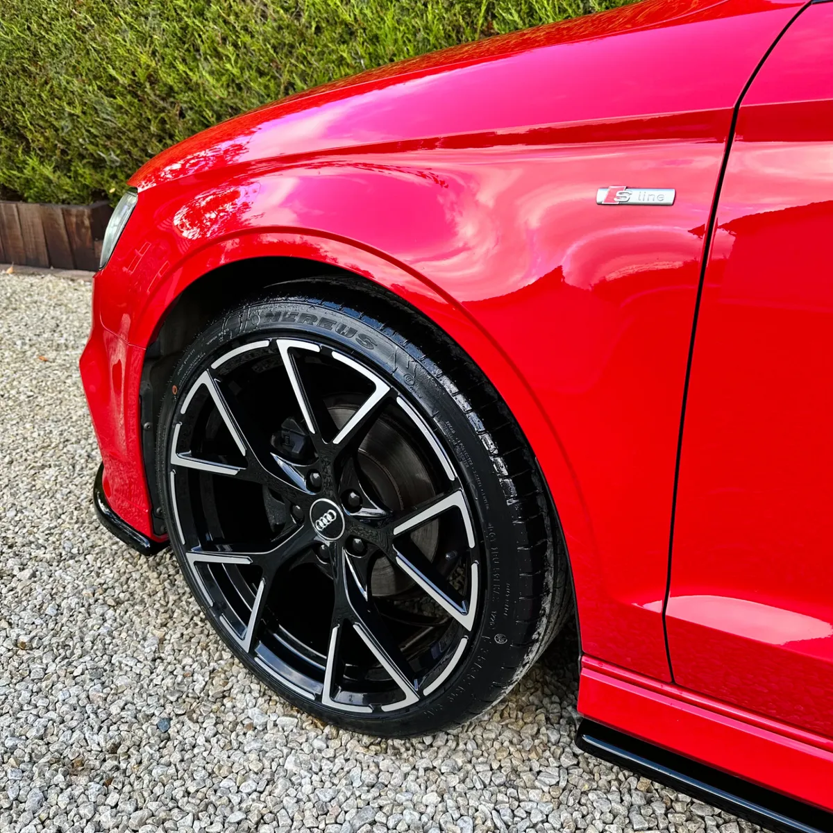 Audi A3 Saloon, Petrol, 2017, Red
