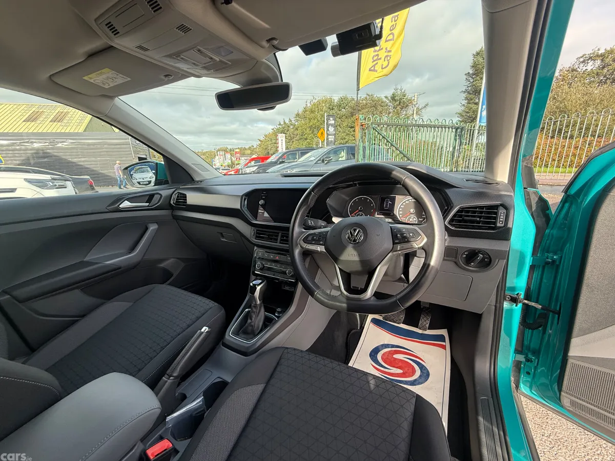 Volkswagen T-Cross Hatchback, Petrol, 2020, Green