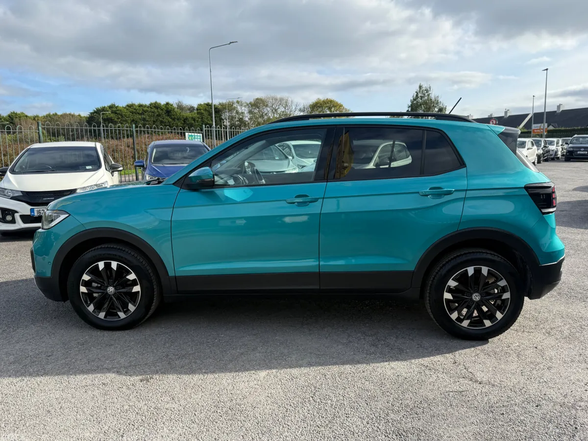 Volkswagen T-Cross Hatchback, Petrol, 2020, Green