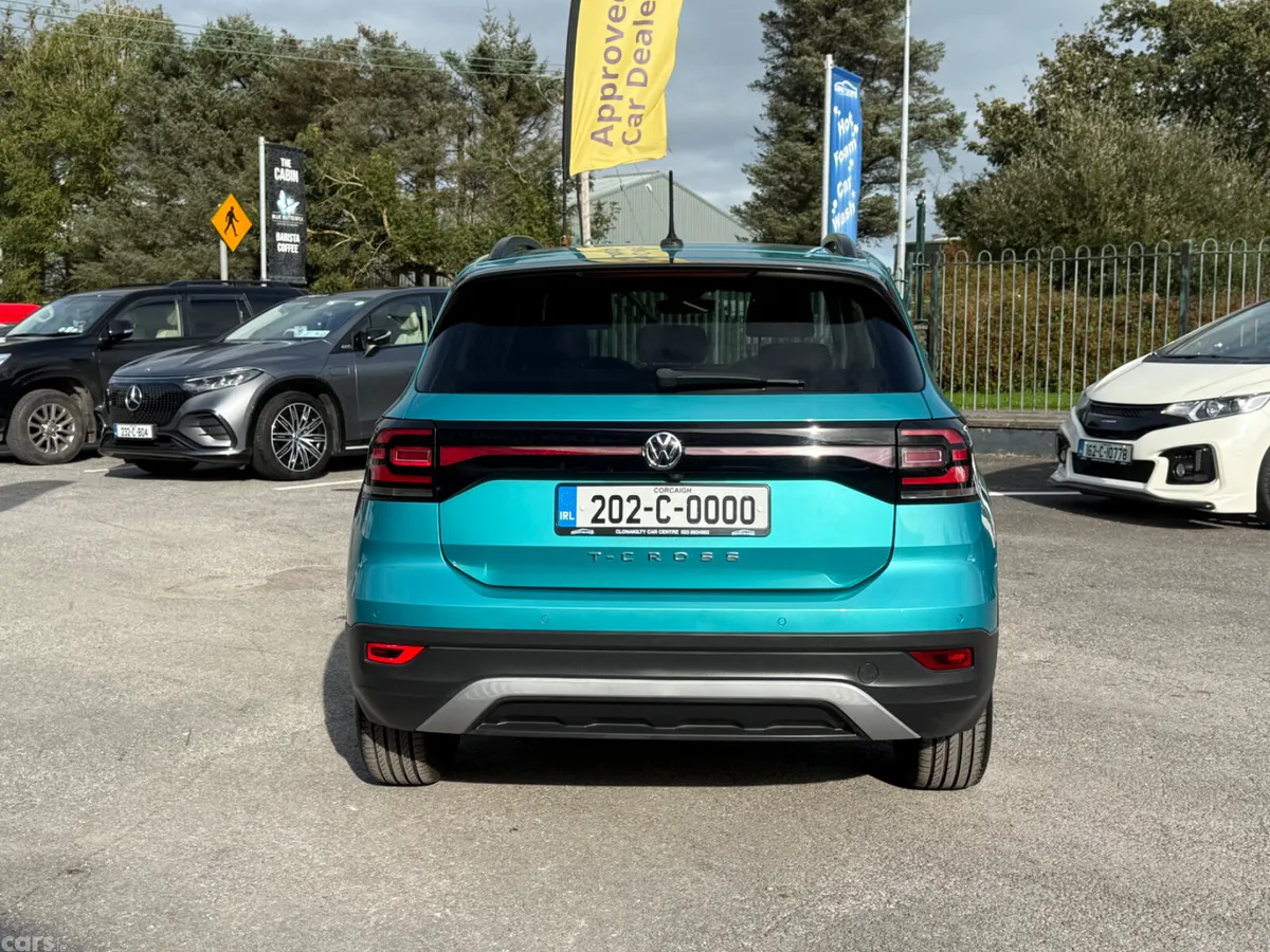 Volkswagen T-Cross Hatchback, Petrol, 2020, Green