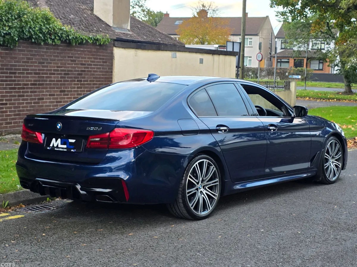 BMW 5-Series Saloon, Diesel, 2018, Blue