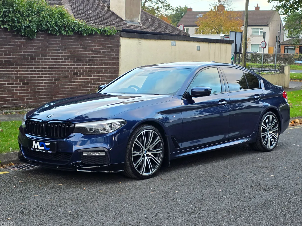 BMW 5-Series Saloon, Diesel, 2018, Blue