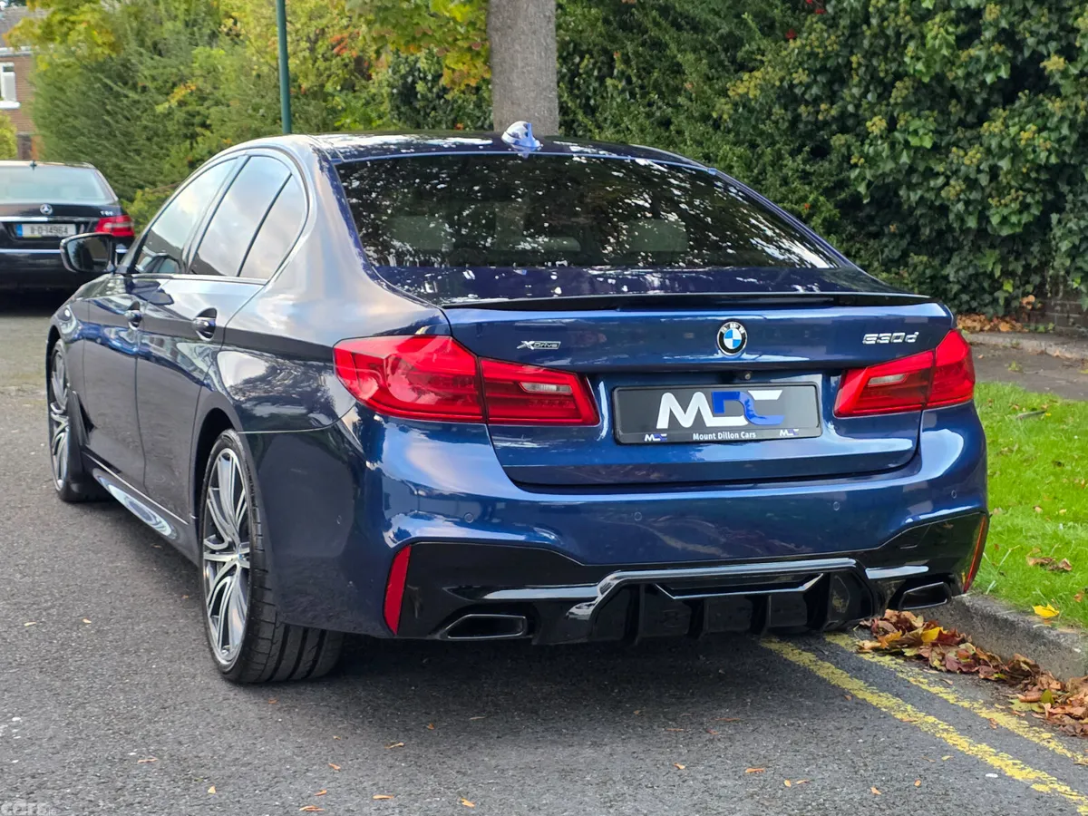 BMW 5-Series Saloon, Diesel, 2018, Blue