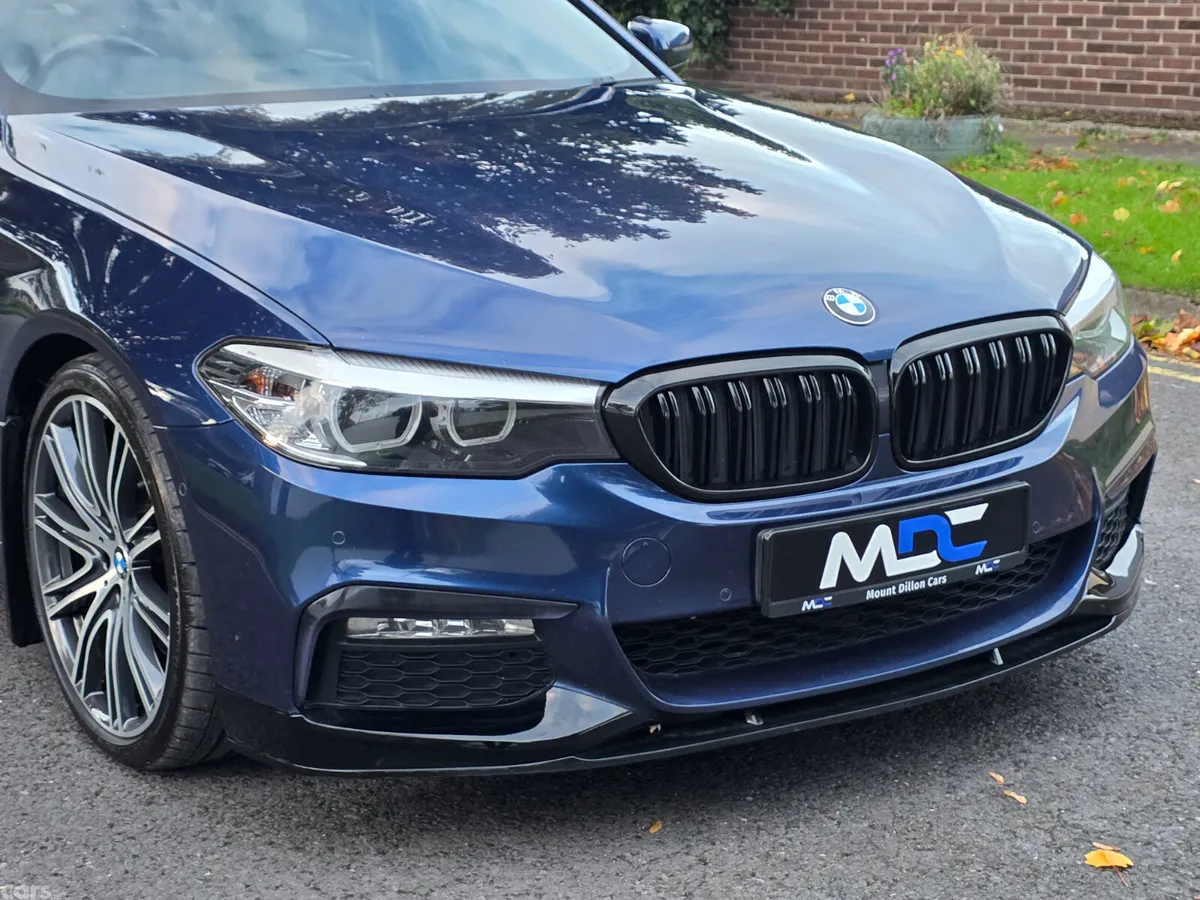 BMW 5-Series Saloon, Diesel, 2018, Blue