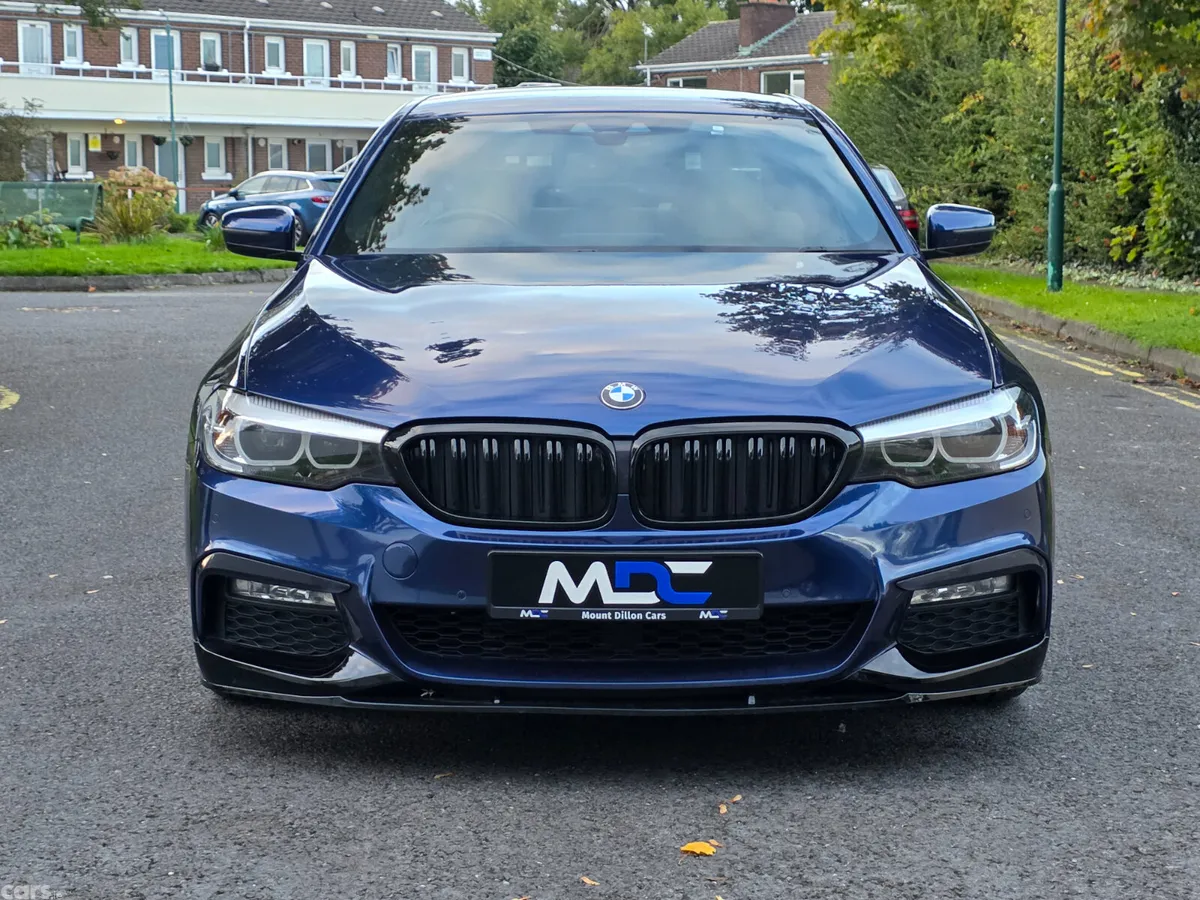 BMW 5-Series Saloon, Diesel, 2018, Blue