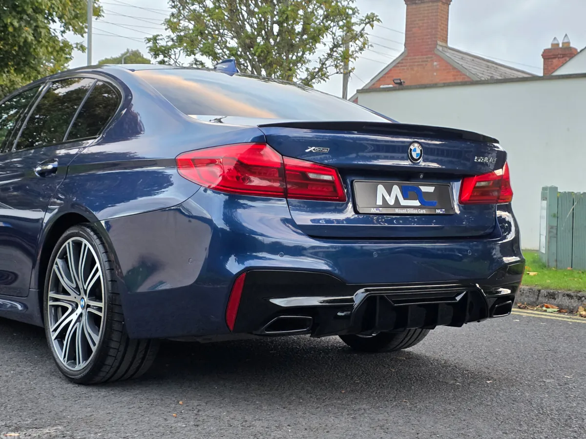 BMW 5-Series Saloon, Diesel, 2018, Blue