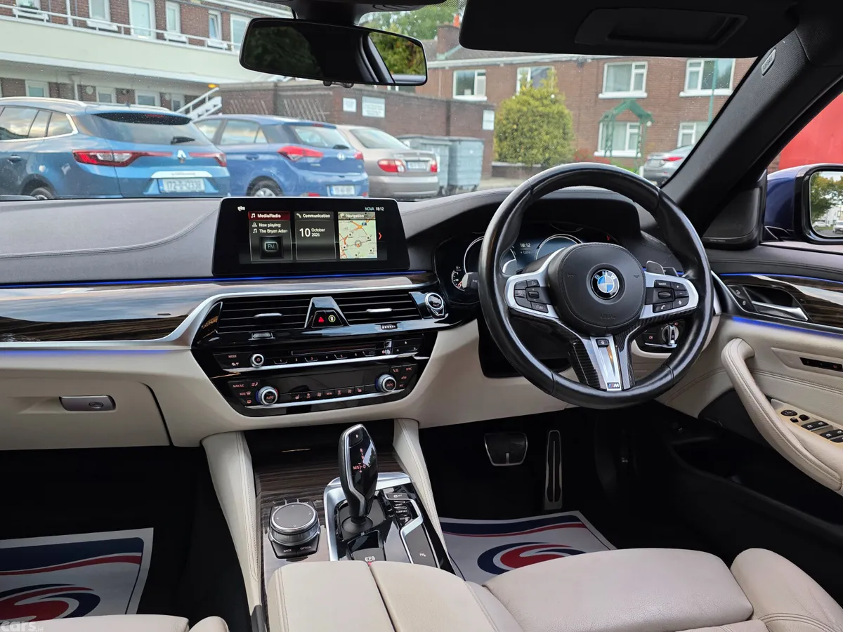 BMW 5-Series Saloon, Diesel, 2018, Blue