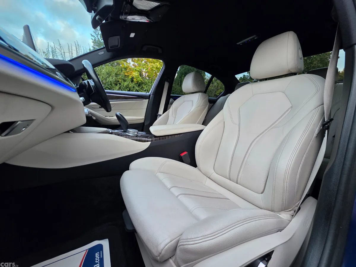 BMW 5-Series Saloon, Diesel, 2018, Blue