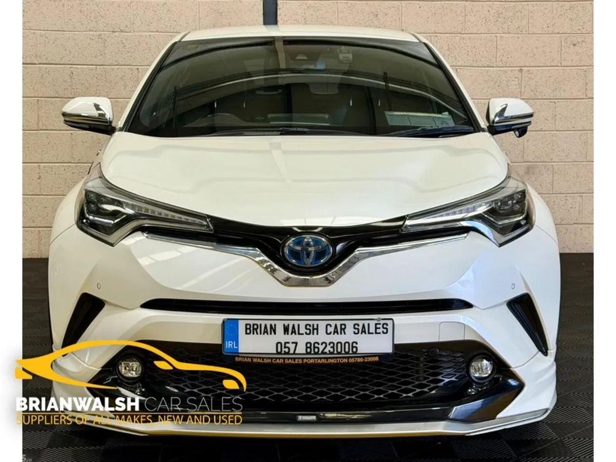 Toyota C-HR SUV, Petrol Hybrid, 2018, White