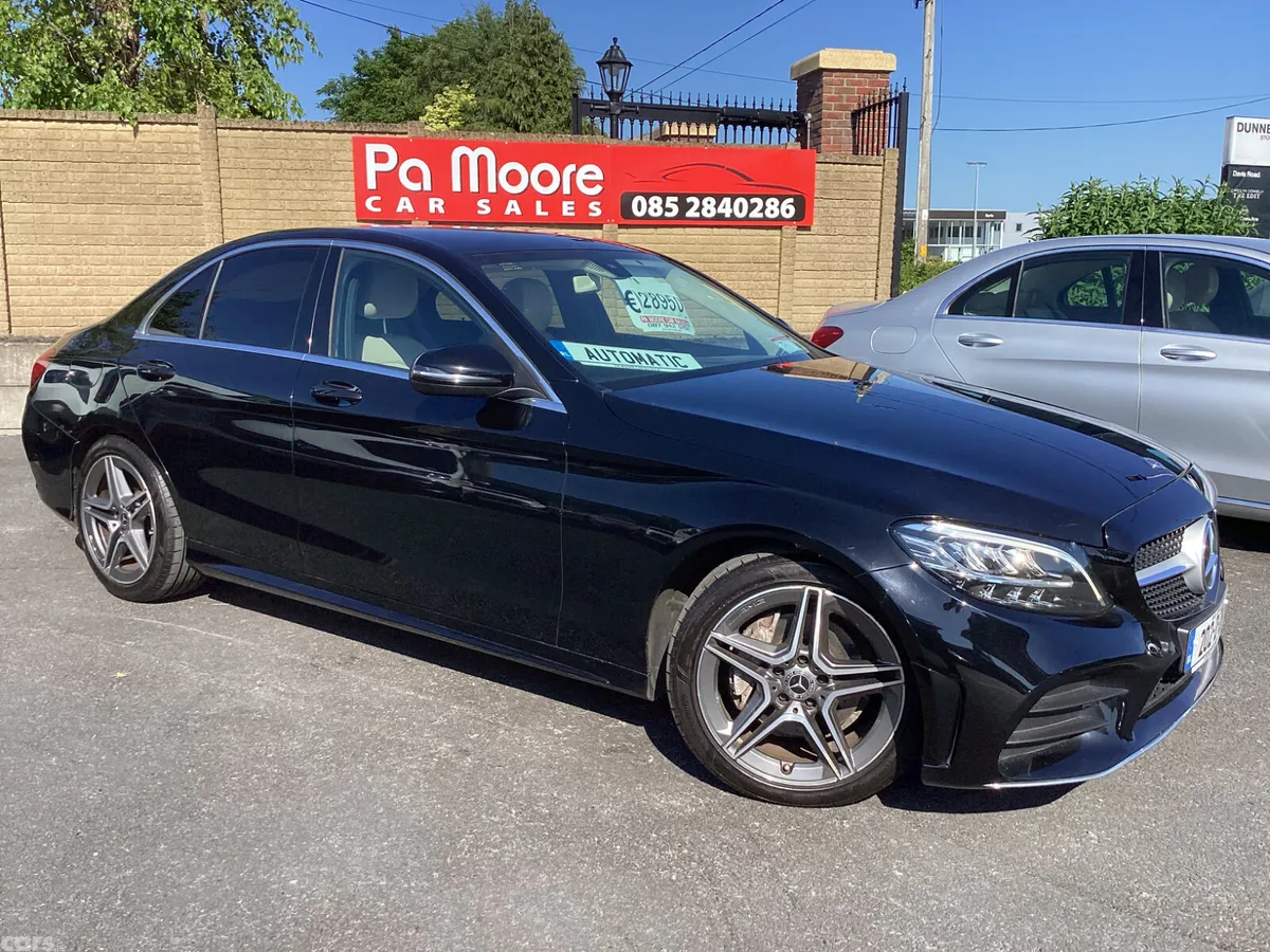 Mercedes-Benz C-Class Saloon, Diesel, 2020, Black