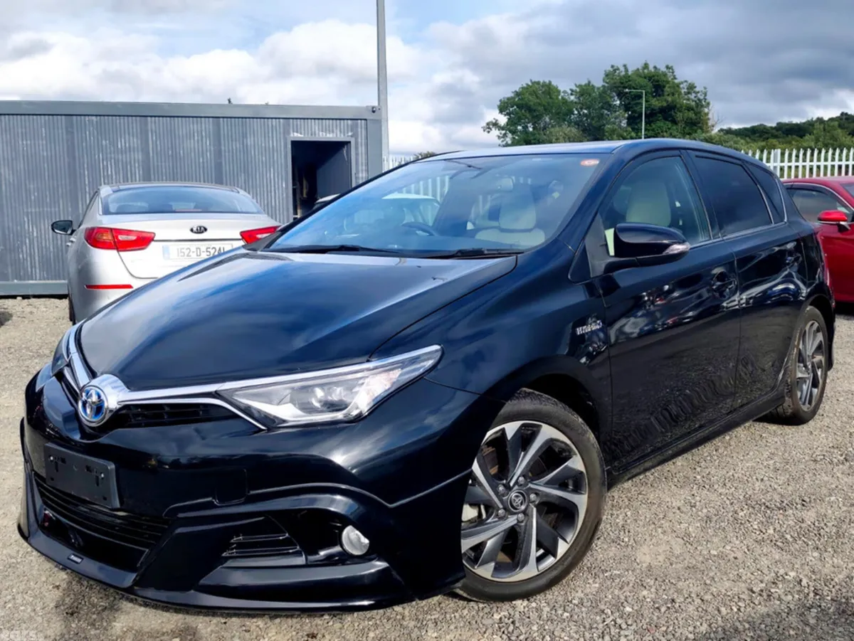 Toyota Auris Hatchback, Petrol Hybrid, 2017, Black