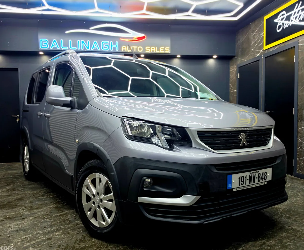 Peugeot Rifter Estate, Diesel, 2019, Grey