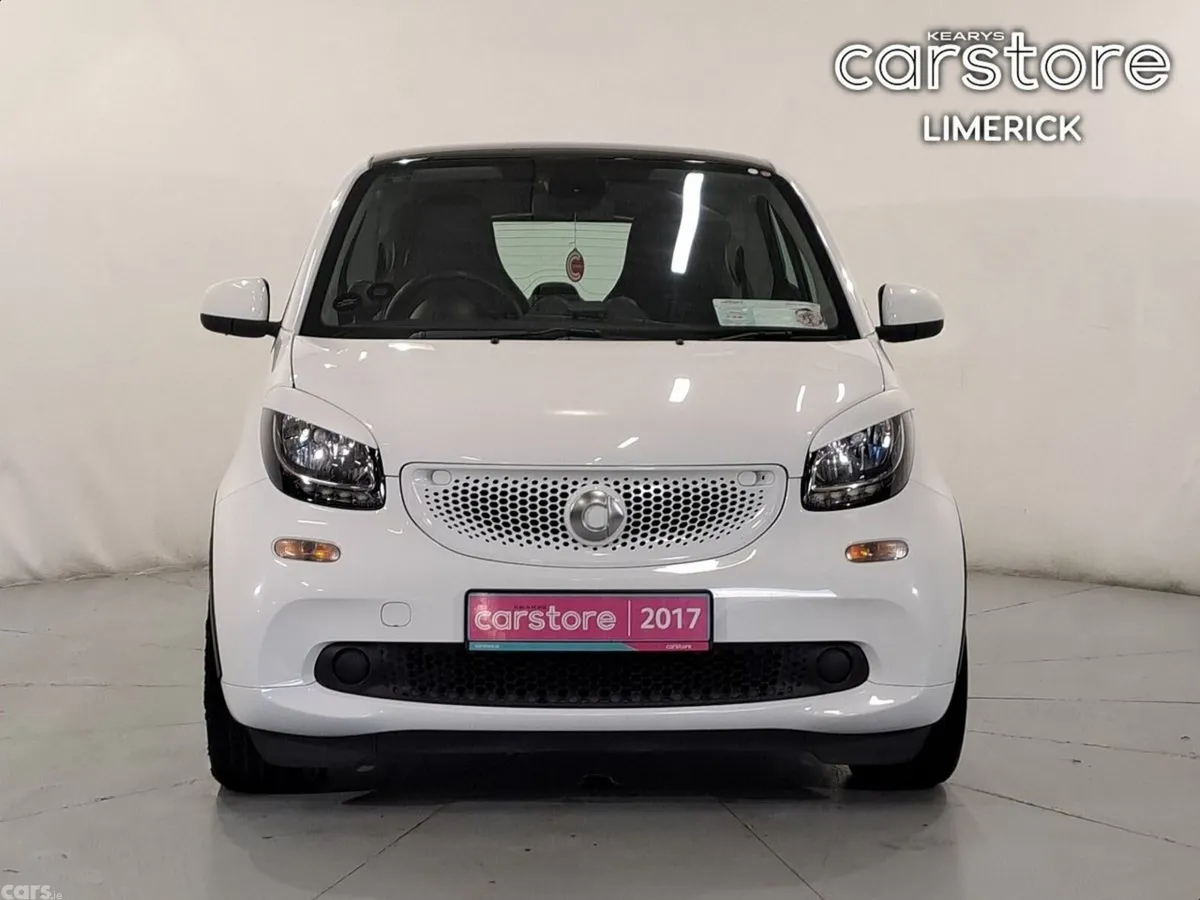 Smart Fortwo Coupe, Petrol, 2017, White