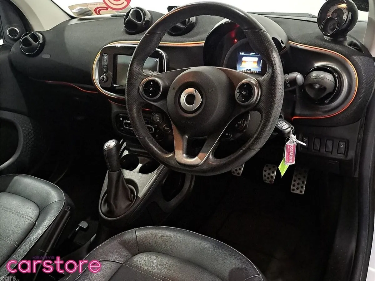 Smart Fortwo Coupe, Petrol, 2017, White