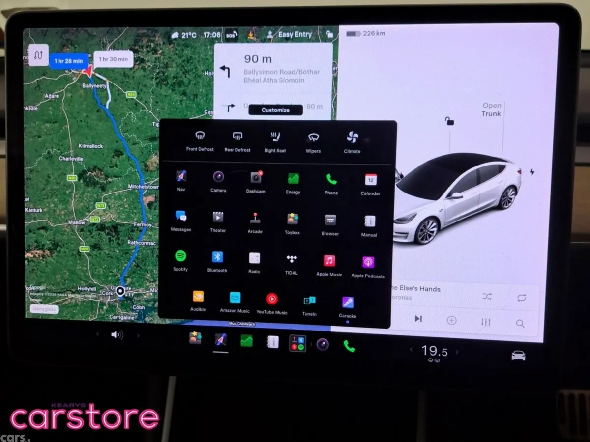Tesla Model 3 Saloon, Electric, 2020, White