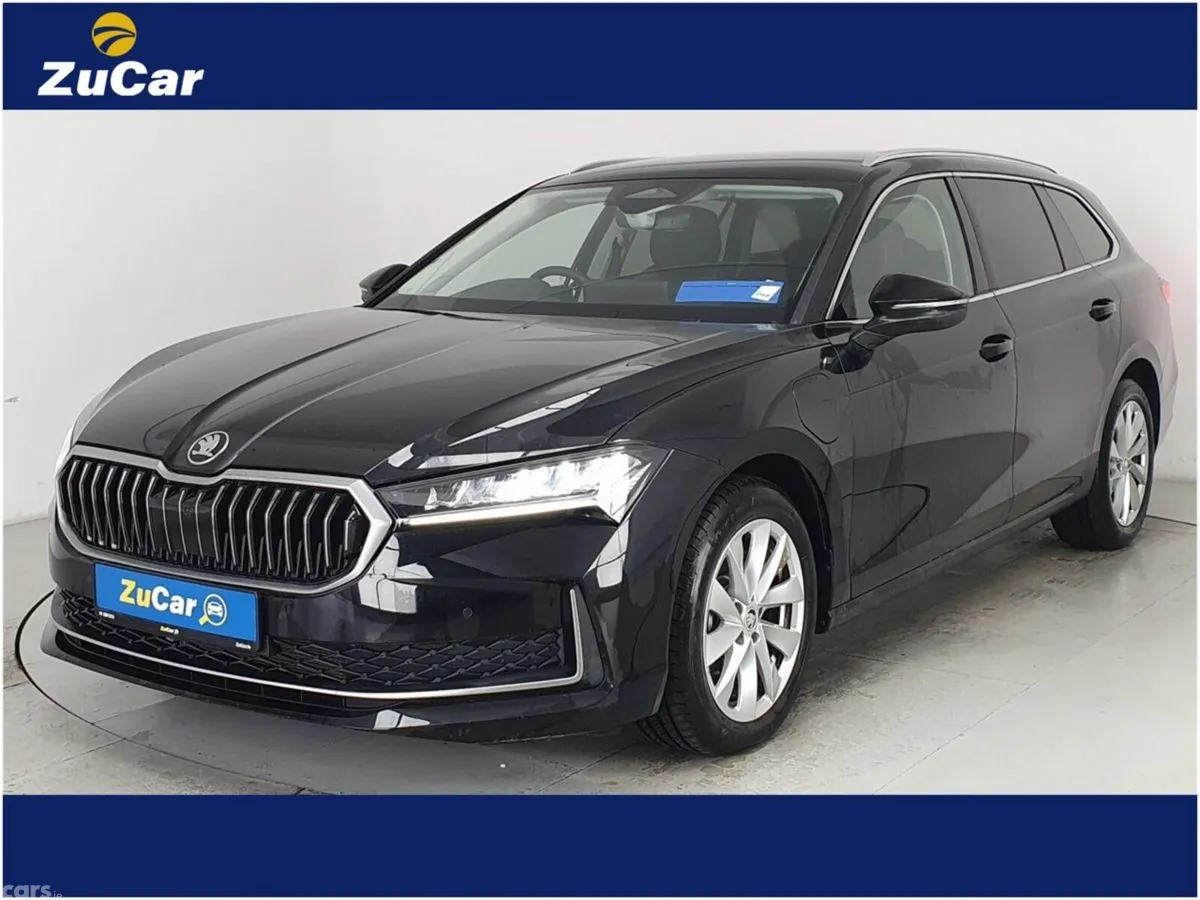 Skoda Superb Estate, Petrol Plug-in Hybrid, 2025, Black