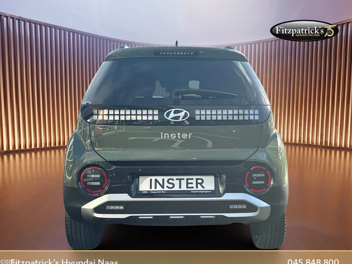 Hyundai INSTER SUV, Electric, 2027, Green