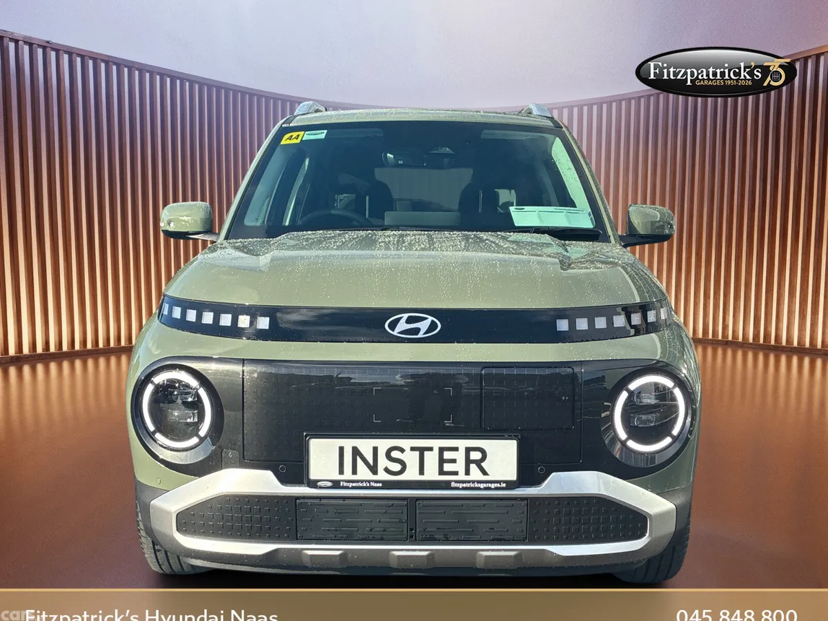 Hyundai INSTER SUV, Electric, 2027, Green