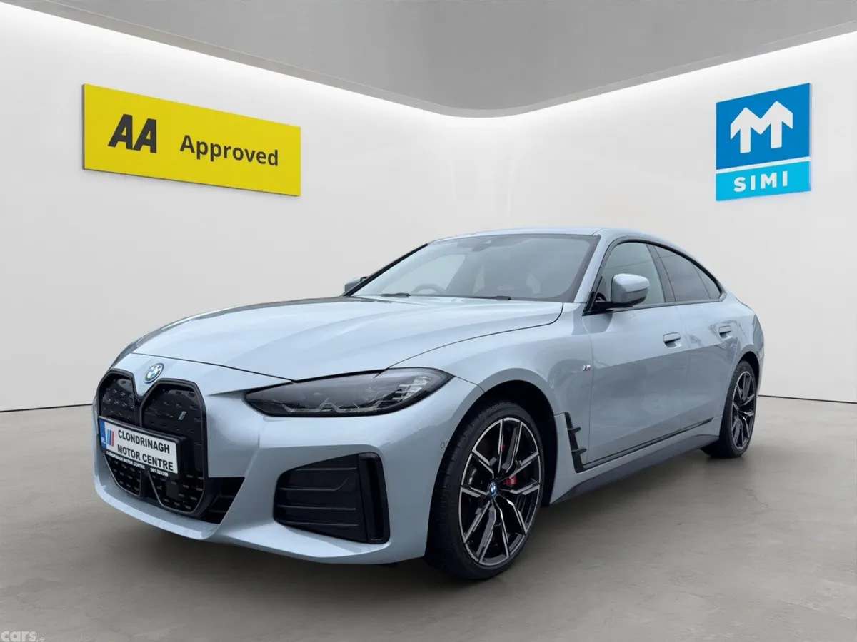 BMW i4 Hatchback, Electric, 2023, Grey