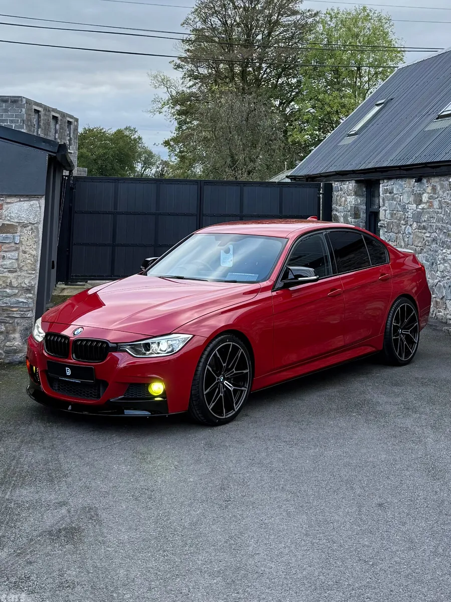 BMW 3-Series Saloon, Diesel, 2014, Red