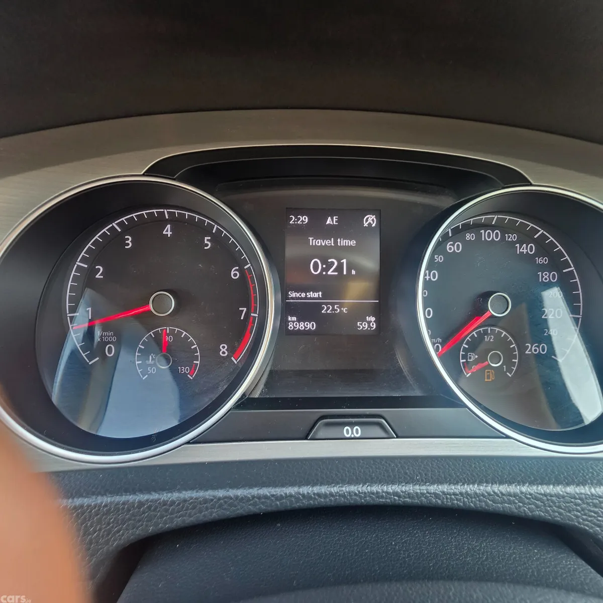 Volkswagen Golf Hatchback, Petrol, 2015, Blue