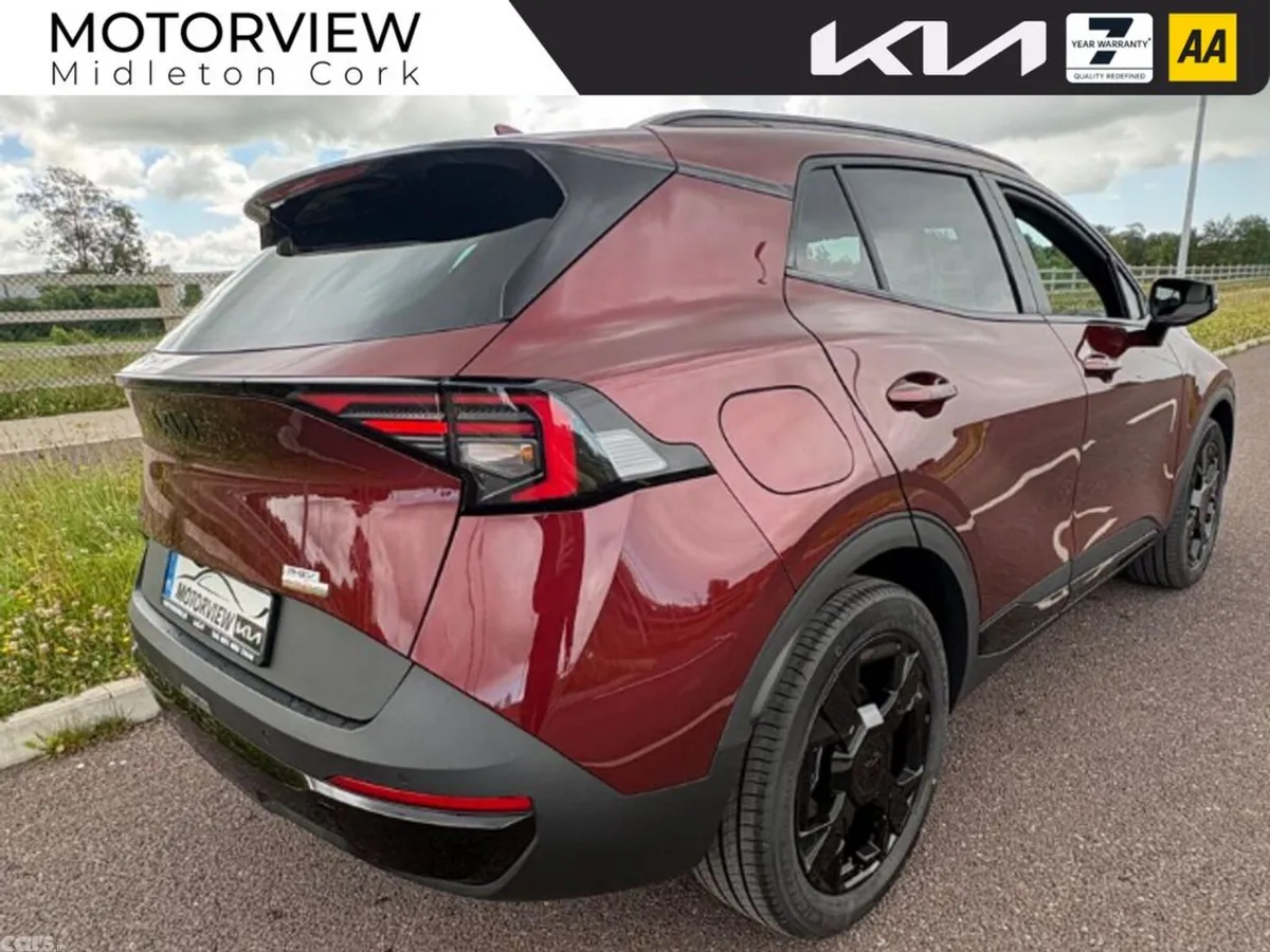 Kia Sportage SUV, Petrol Plug-in Hybrid, 2027, Red