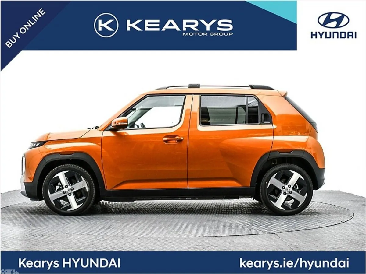Hyundai INSTER SUV, Electric, 2027, Orange