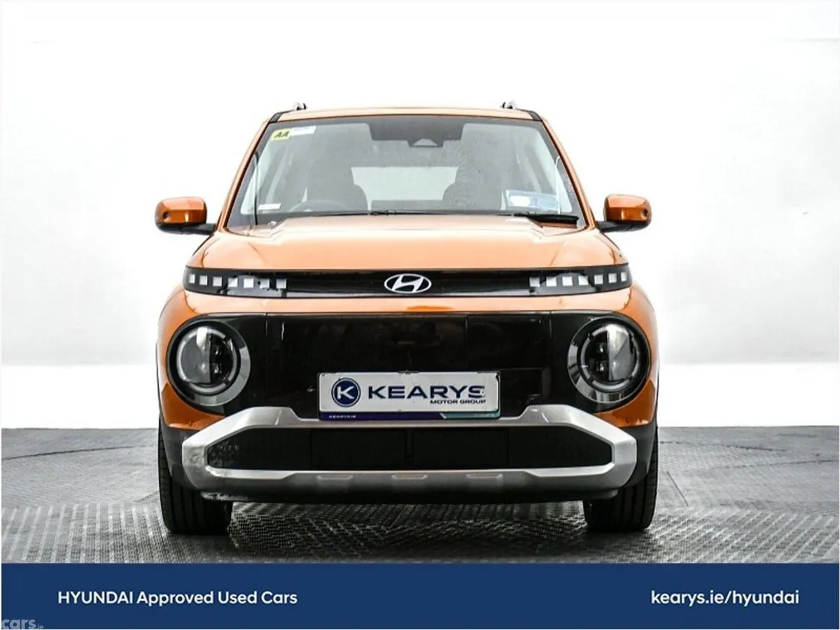 Hyundai INSTER SUV, Electric, 2027, Orange