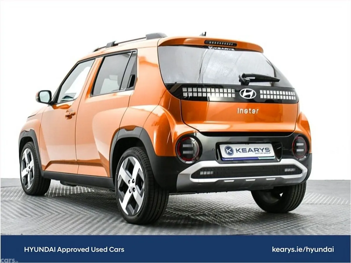 Hyundai INSTER SUV, Electric, 2027, Orange