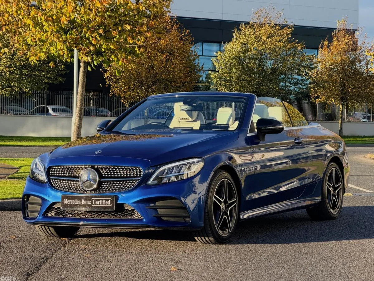 Mercedes-Benz C-Class Convertible, Petrol Hybrid, 2022, Blue