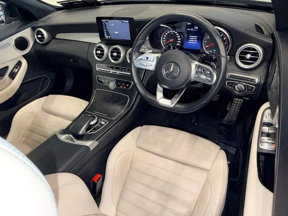 Mercedes-Benz C-Class Convertible, Petrol Hybrid, 2022, Blue