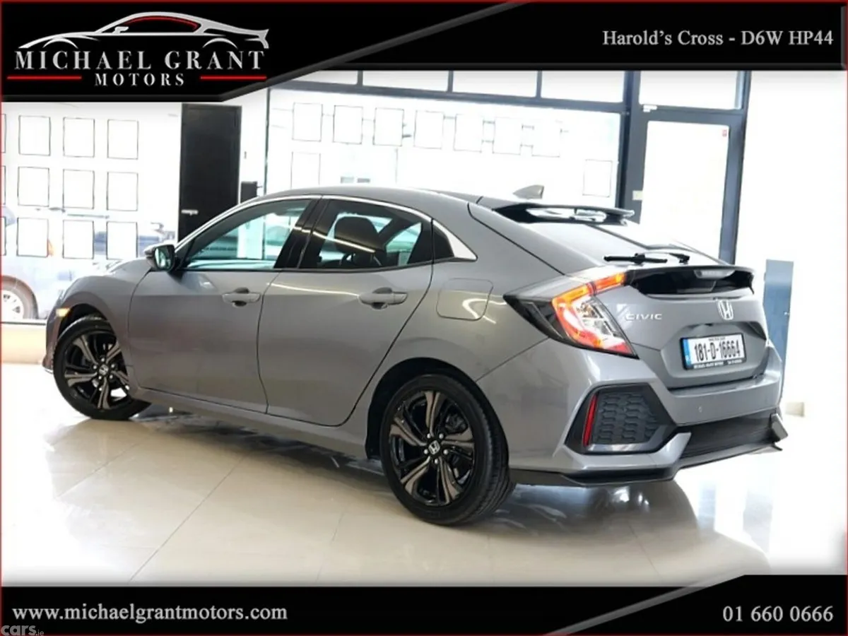 Honda Civic Hatchback, Petrol, 2018, Grey
