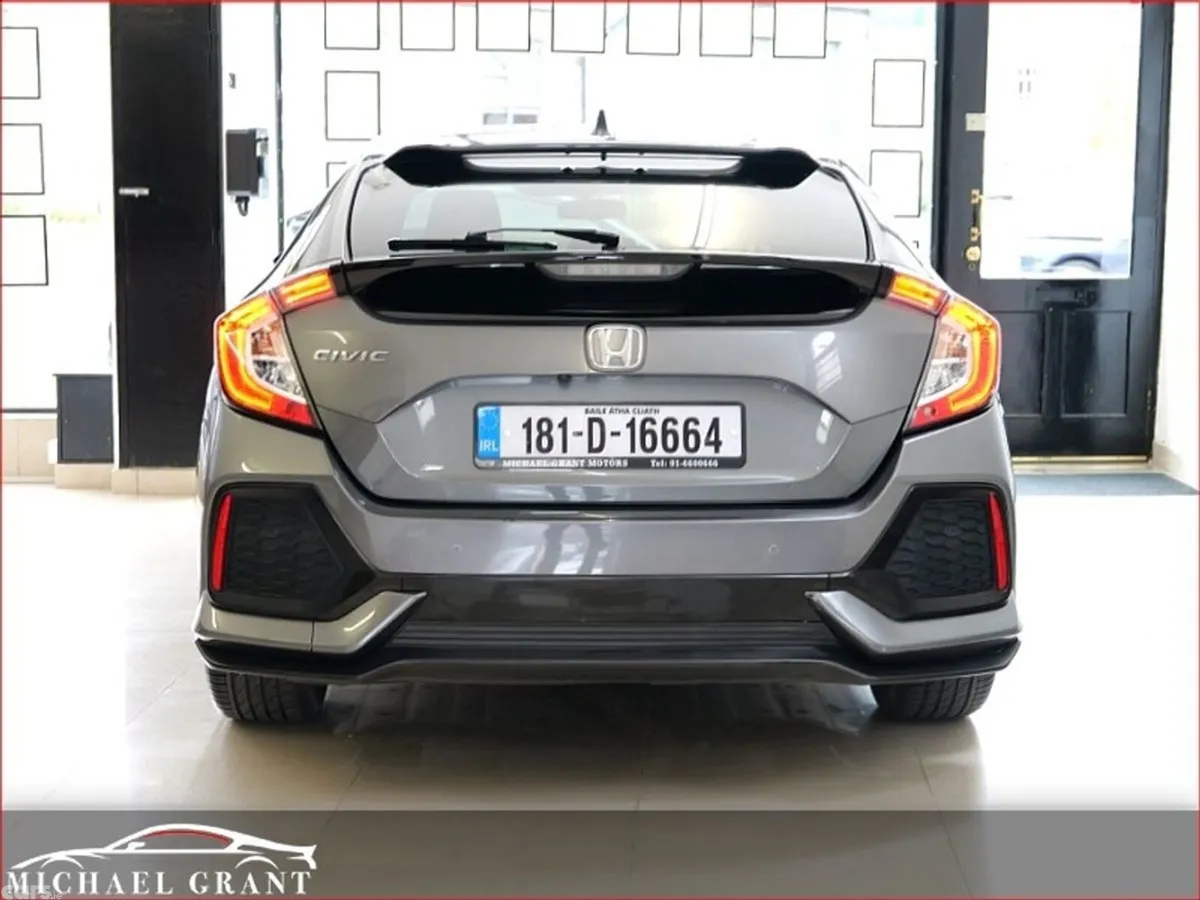 Honda Civic Hatchback, Petrol, 2018, Grey