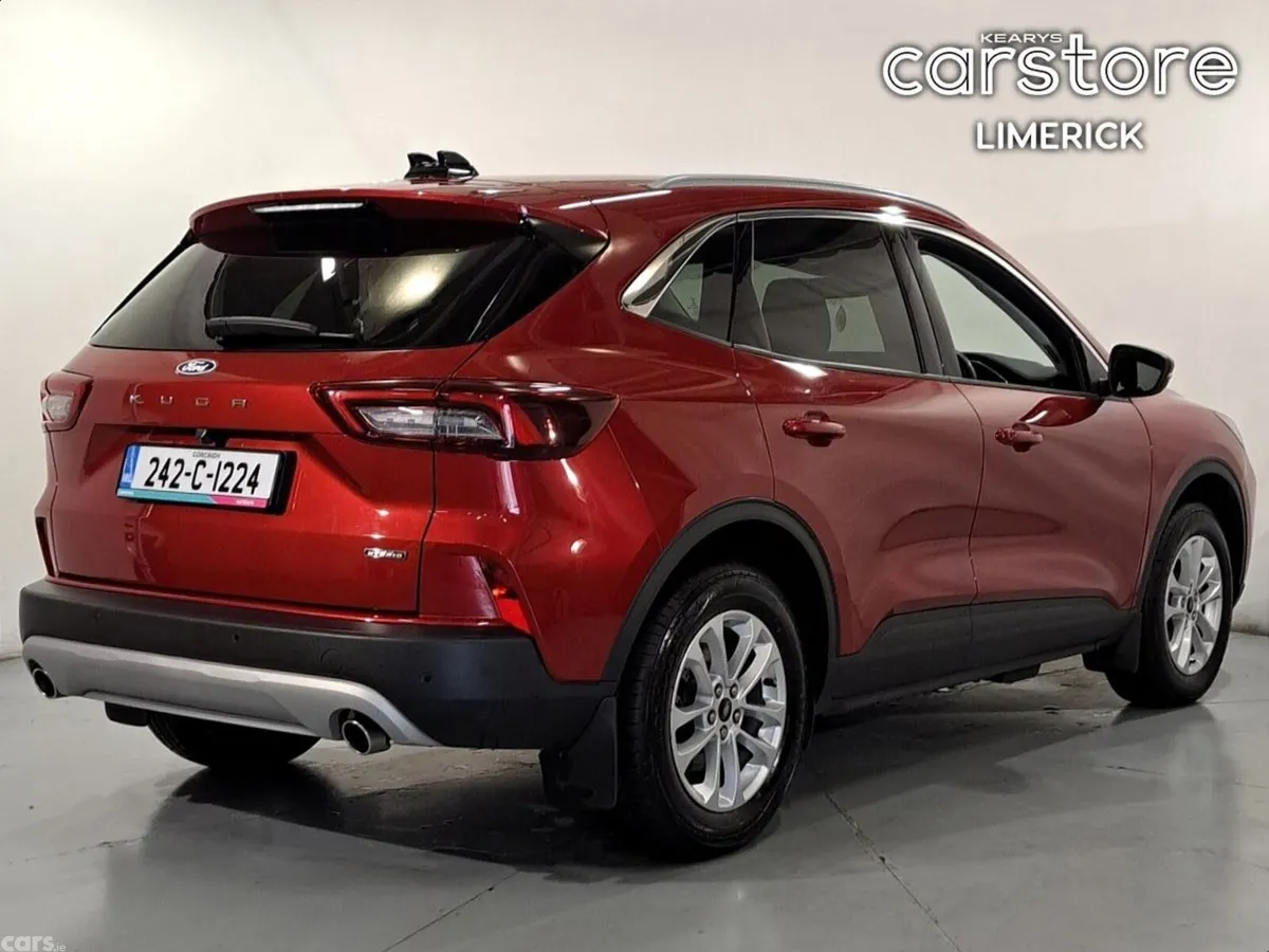 Ford Kuga SUV, Petrol Plug-in Hybrid, 2024, Red