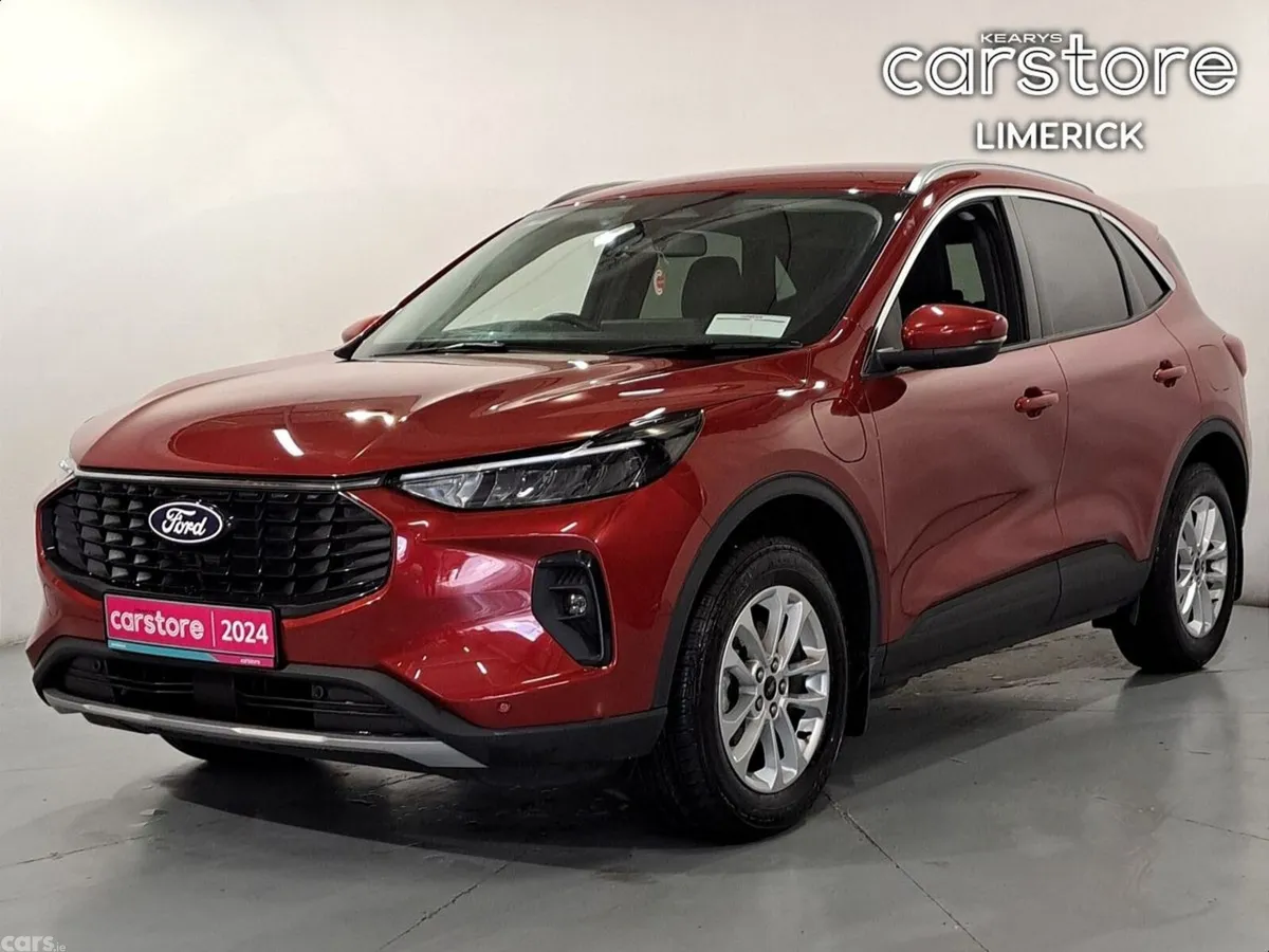 Ford Kuga SUV, Petrol Plug-in Hybrid, 2024, Red