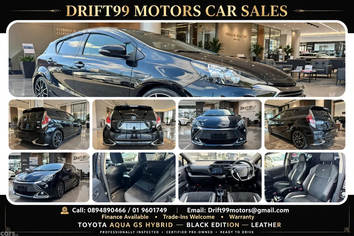 Toyota Aqua Hatchback, Petrol Hybrid, 2015, Black