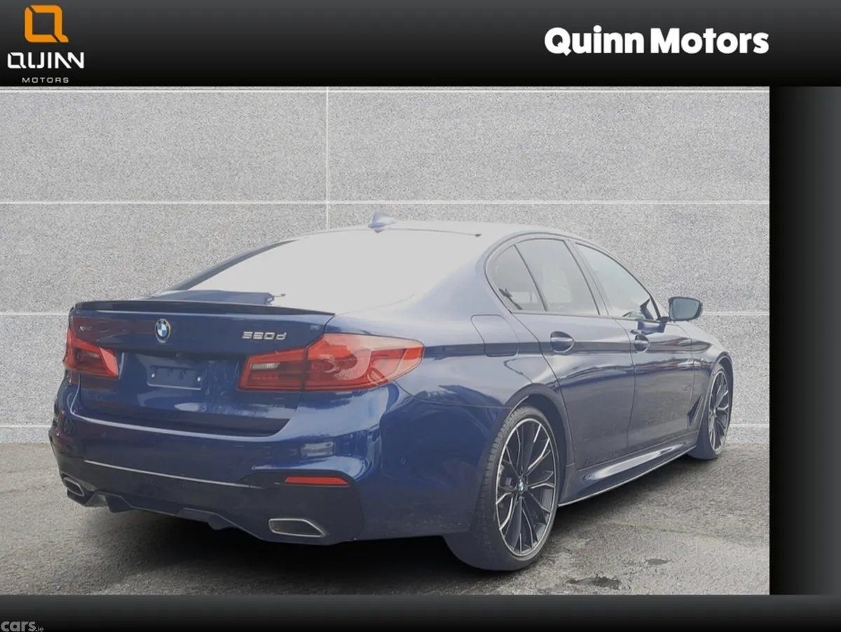 BMW 5-Series Saloon, Diesel, 2020, Blue