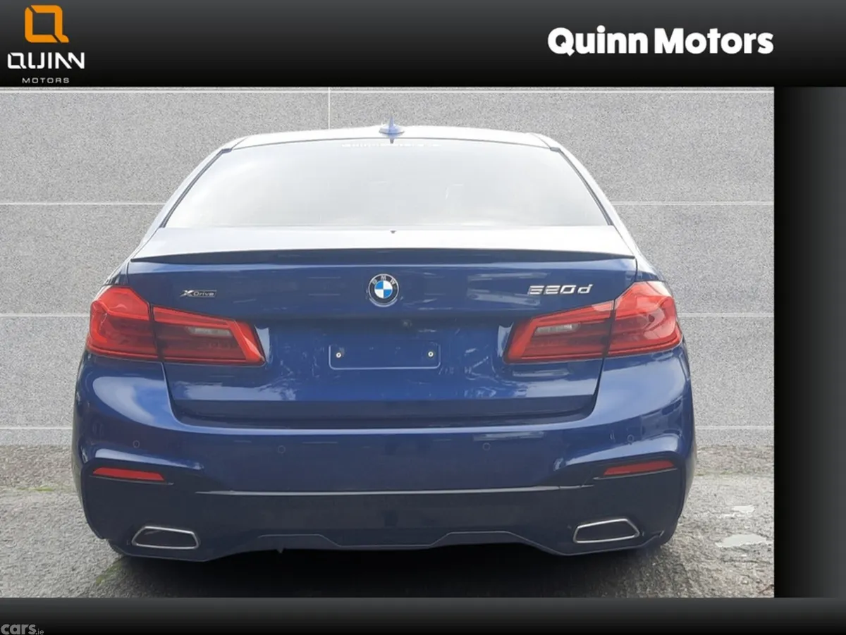 BMW 5-Series Saloon, Diesel, 2020, Blue