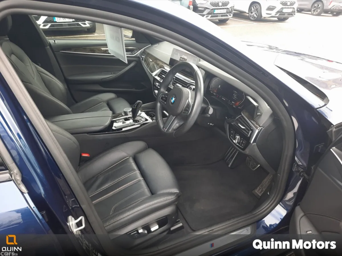 BMW 5-Series Saloon, Diesel, 2020, Blue