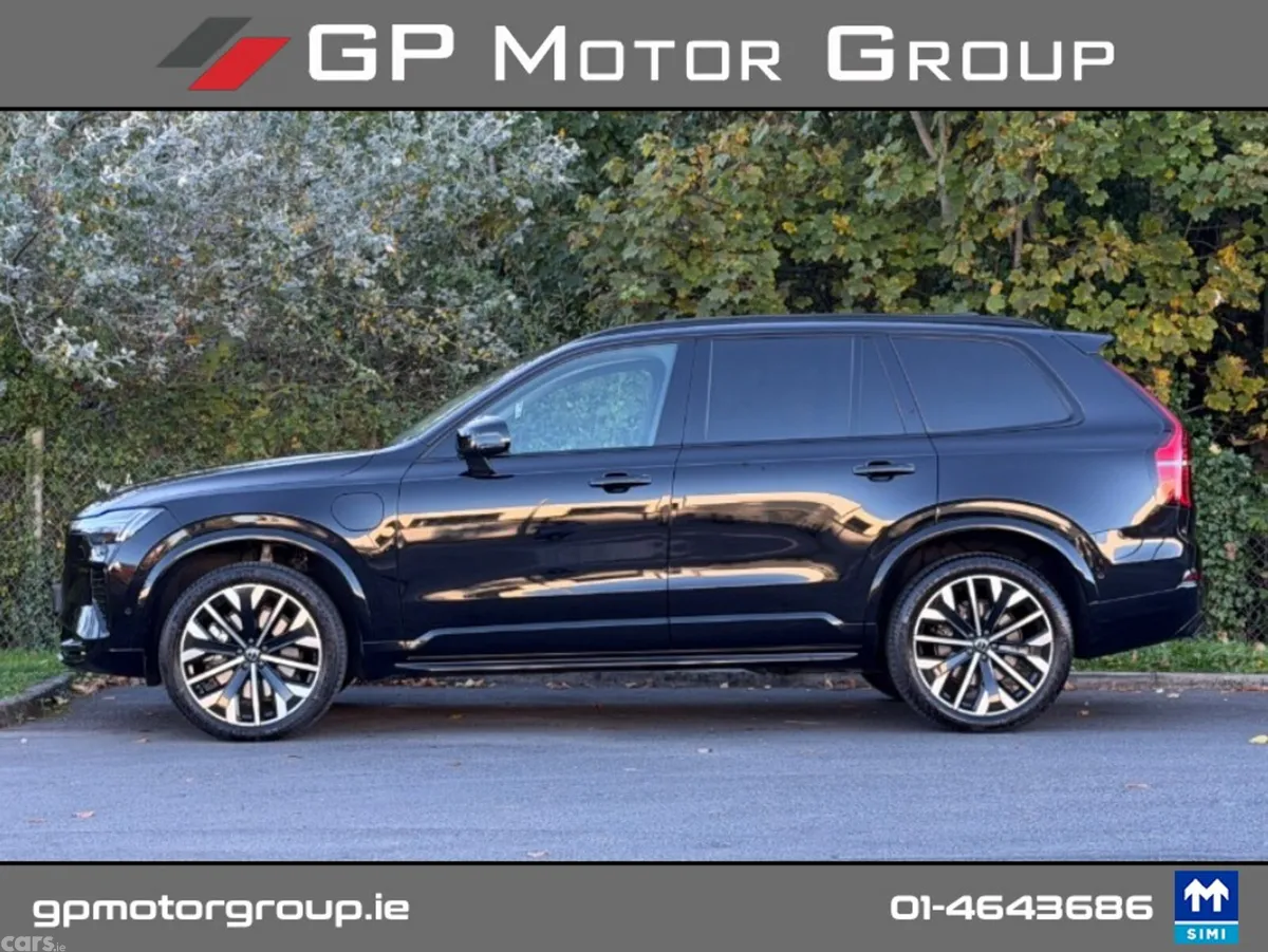Volvo XC90 Estate, Petrol Plug-in Hybrid, 2025, Black