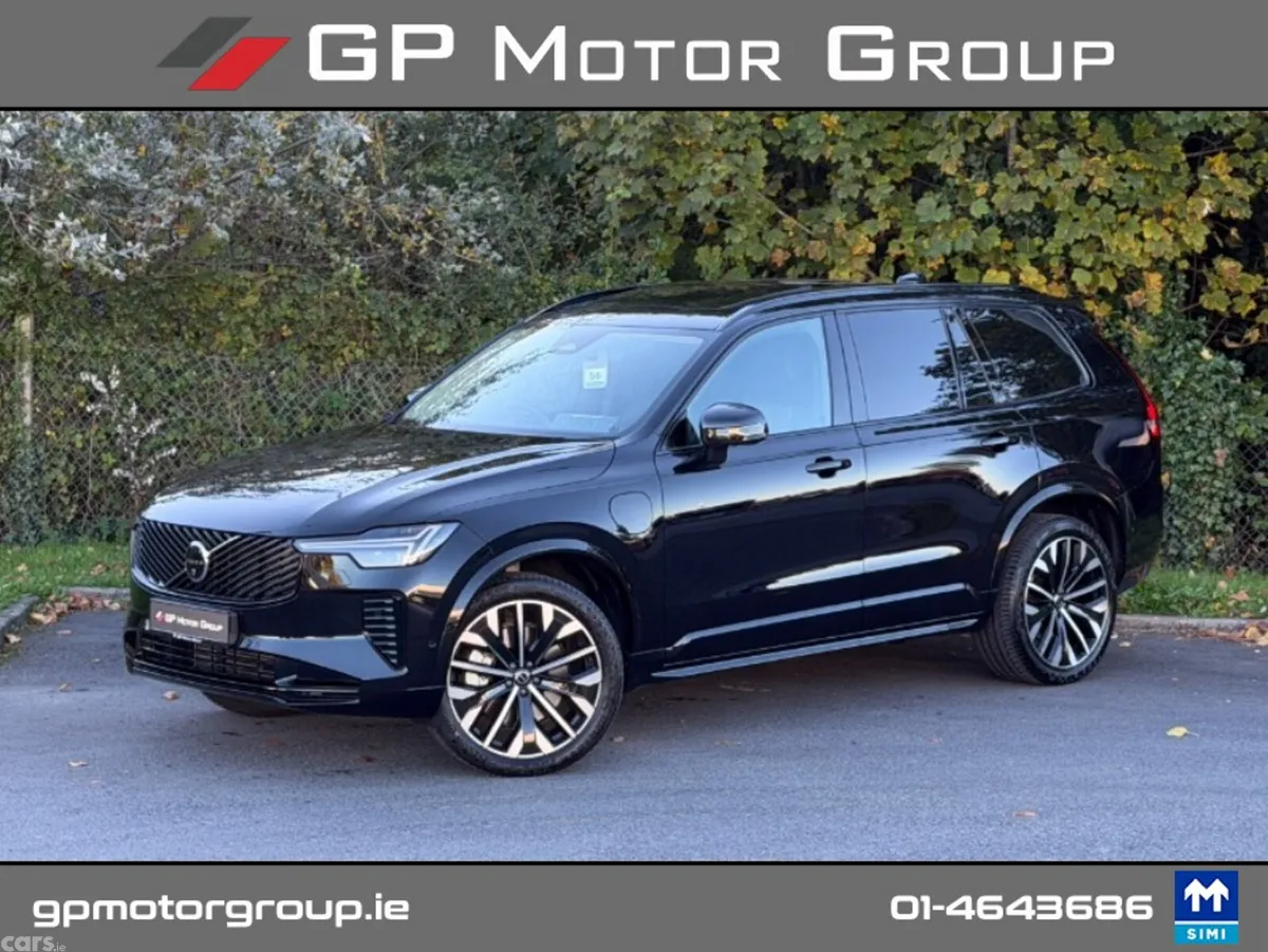 Volvo XC90 Estate, Petrol Plug-in Hybrid, 2025, Black