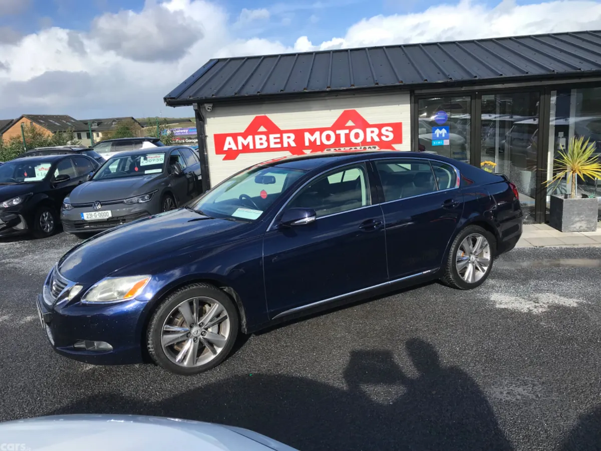 Lexus GS Saloon, Petrol Hybrid, 2012, Blue