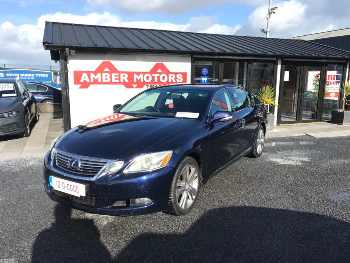 Lexus GS Saloon, Petrol Hybrid, 2012, Blue