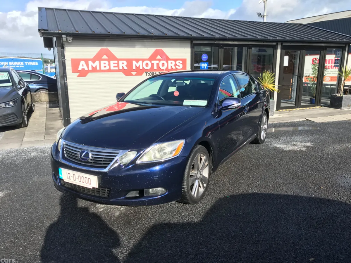 Lexus GS Saloon, Petrol Hybrid, 2012, Blue