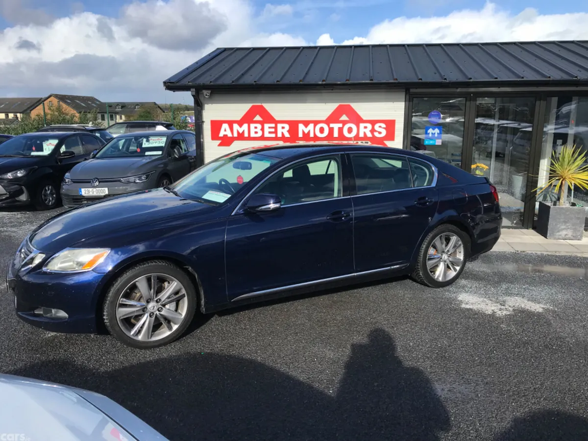 Lexus GS Saloon, Petrol Hybrid, 2012, Blue