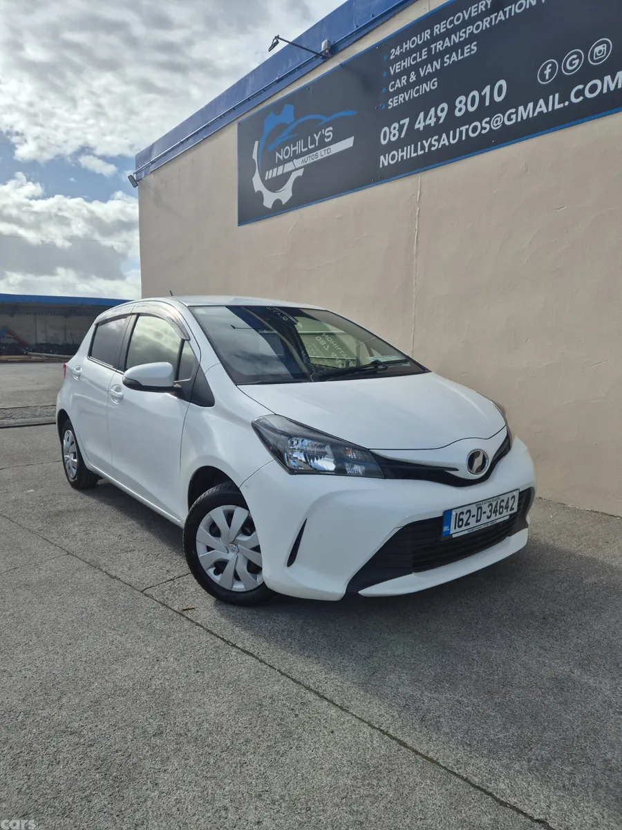 Toyota Vitz Hatchback, Petrol, 2016, White