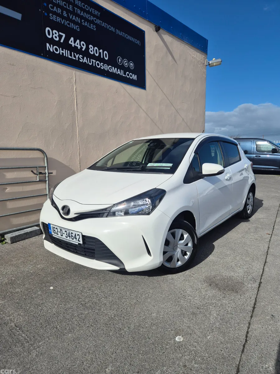 Toyota Vitz Hatchback, Petrol, 2016, White