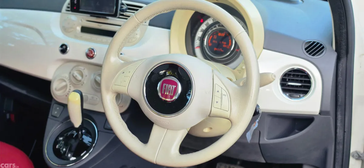 Fiat 500 Hatchback, Petrol, 2014, White