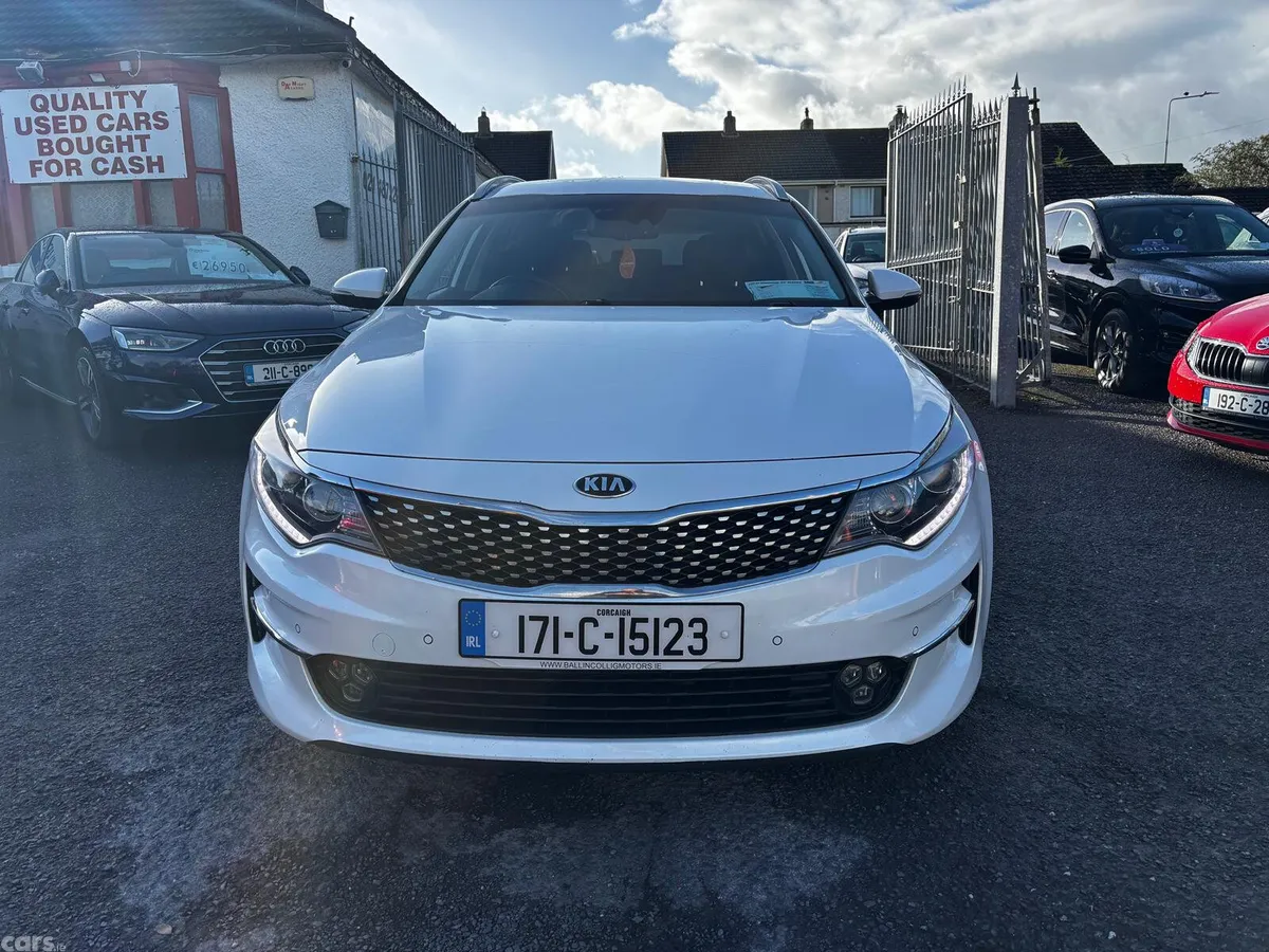 Kia Optima Estate, Diesel, 2017, White