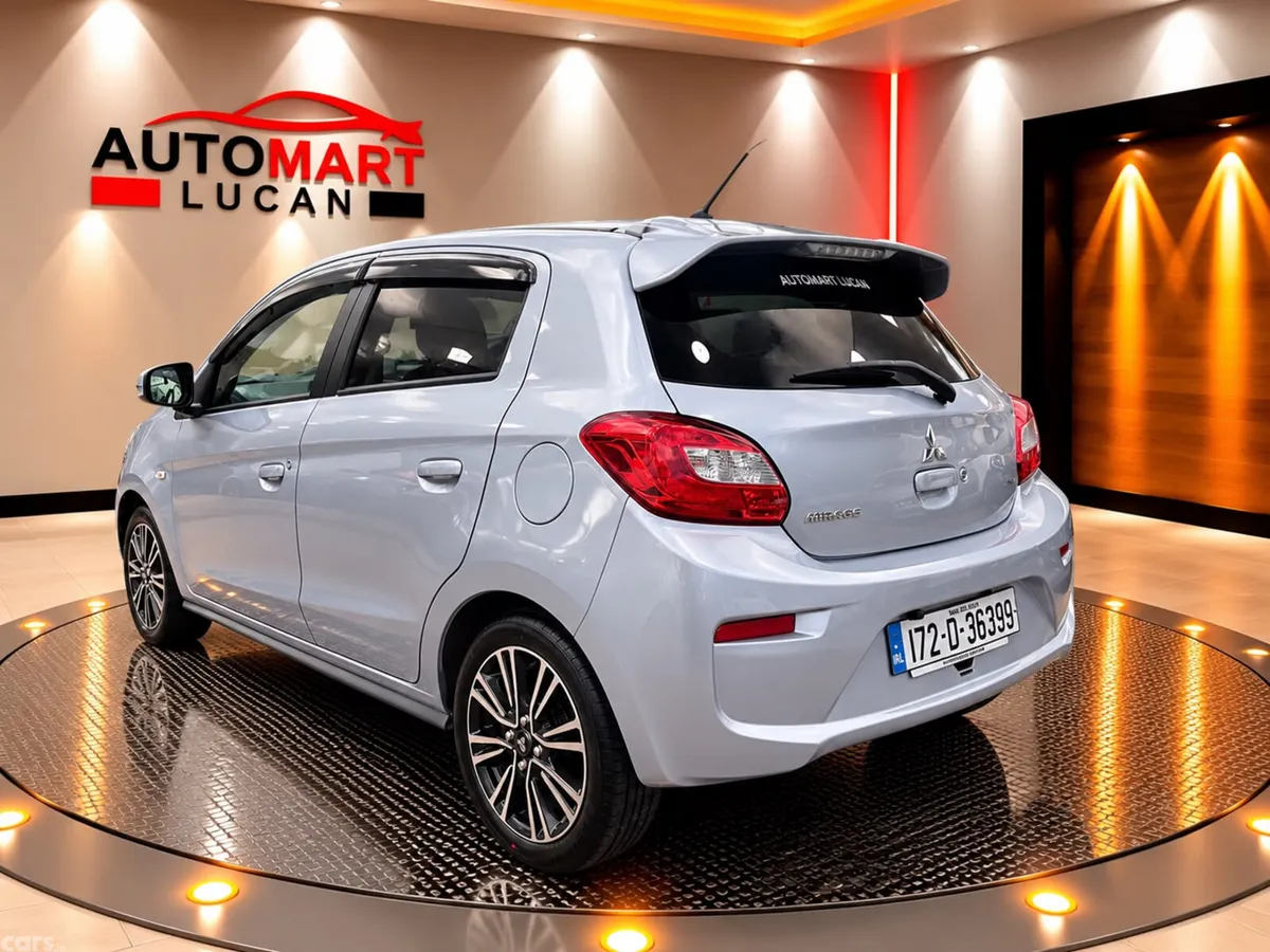 Mitsubishi Mirage Hatchback, Petrol, 2017, Silver